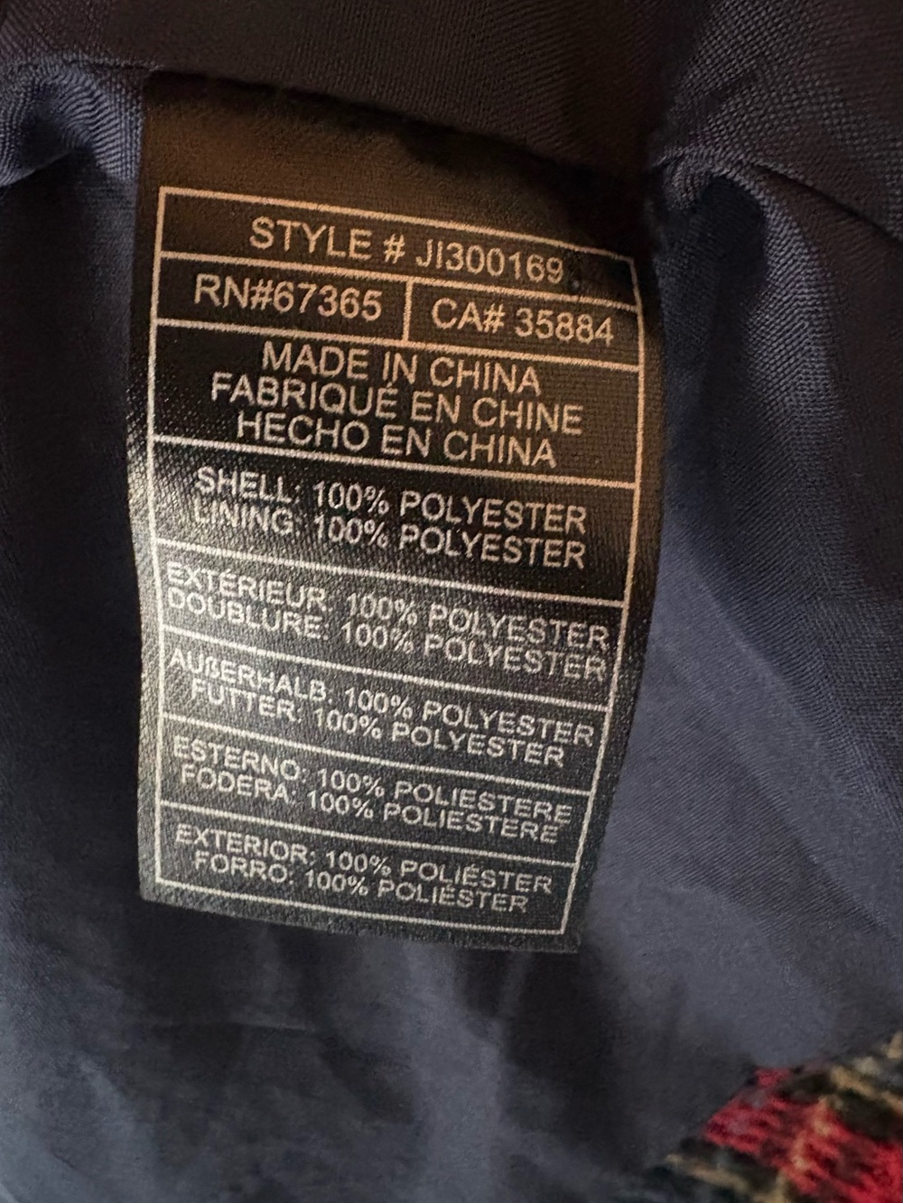 Jack by BB Dakota Plaid Textured Car Coat Frayed Trim XS - Picture 7 of 8
